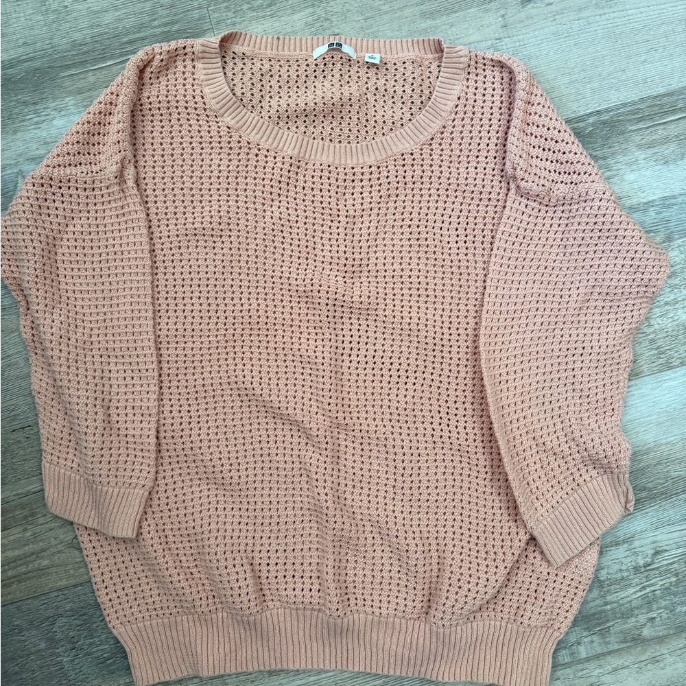 Women's Pink Knit Sweater